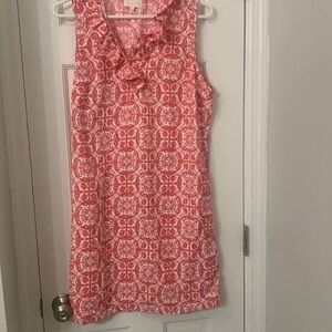 Mud Pie Pink Patterned Sleeveless Dress